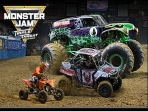 SATURDAY! SATURDAY! SATURDAY! MONSTER JAM JAMS INTO Q-C!!!