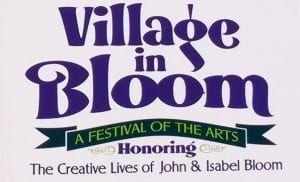 Village Is In Bloom With John and Isabel Bloom Festival