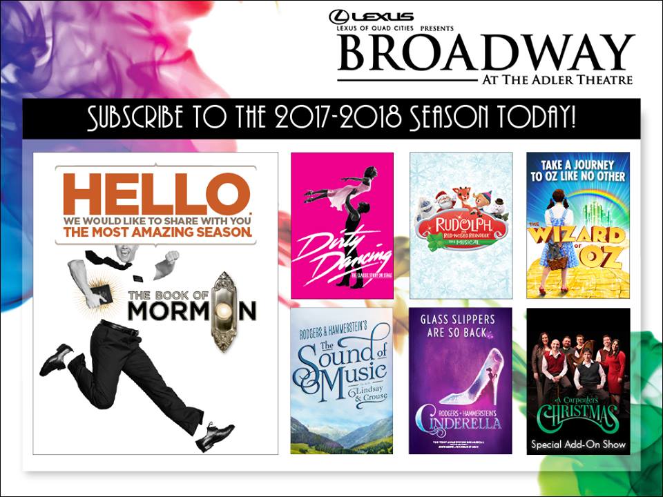 Book Of Mormon Headlines Adler Broadway Season