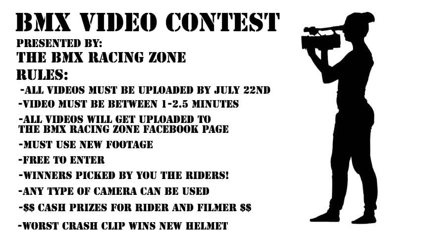 BMX Racing Zone Hosting First Video Contest