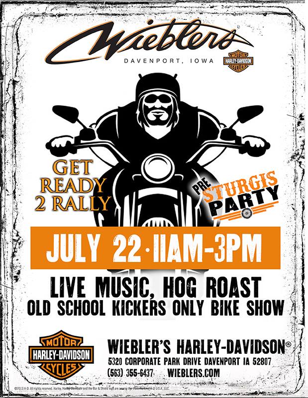 Rev Up For Wieblers’ Sturgis Rally Party