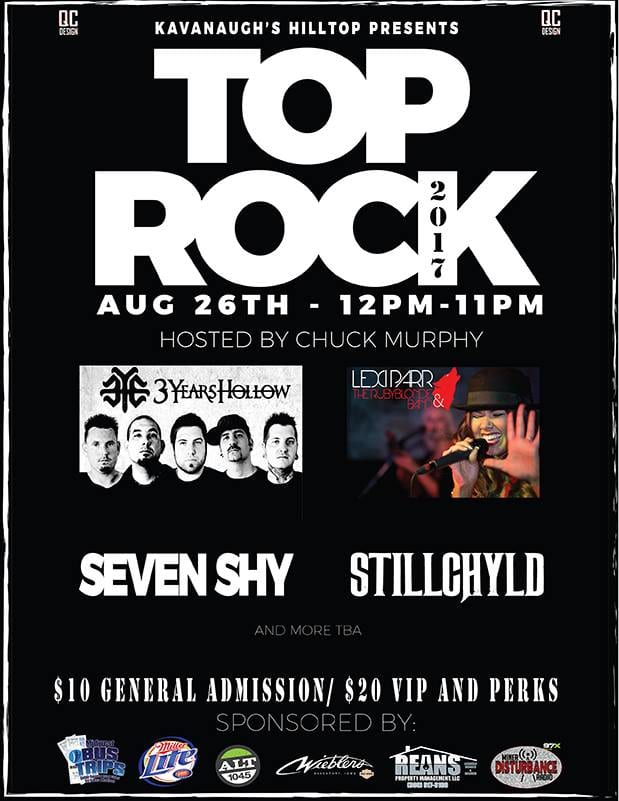 Top Rock Rocking College Hill This Weekend