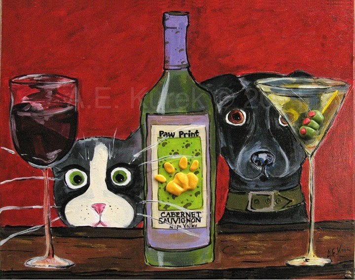 Love Wine And Cats?