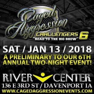 MMA Caged Aggression Explodes At RiverCenter