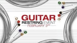 Get Your Guitar Restrung For A Great Cause!