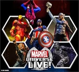 Marvel Universe Heading to TaxSlayer Center!