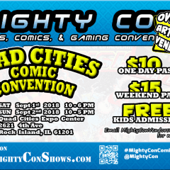 Quad Cities Comic Con Taking Over QCCA Expo Center!