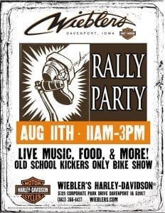 Rally Party at Wieblers Harley-Davidson!