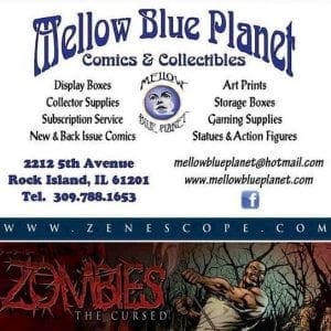 Mellow Blue Planet Taking Part In Iowa's Quad Con At NorthPark Mall