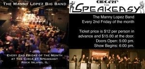 The Manny Lopez Band Returns to Downtown Rock Island