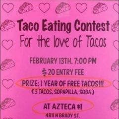 Win Free Tacos for An Entire Year!