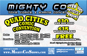Quad Cities Comic Con Returns!