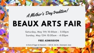 Celebrate Mother’s Day at the Beaux Arts Fair!