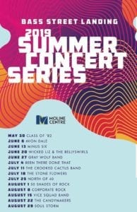 Bass Street Landing 2019 Summer Concert Series Has Arrived!