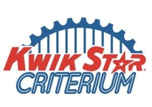 Kwik Star Criterium Rolling into Village of East Davenport