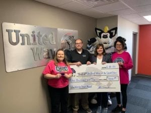 Q-C Storm Wins Amos Award, Donates To United Way