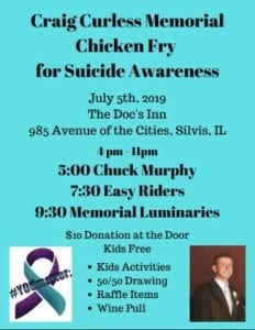 10th Annual Craig Curless Memorial Chicken Fry Happens This Friday!
