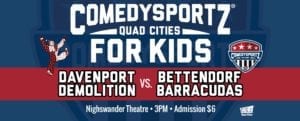 Comedy Sportz Coming To Davenport Junior Theater