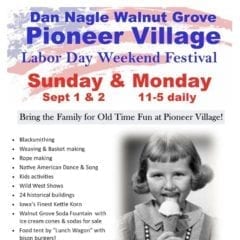 Pioneer Village’s Labor Day Weekend Festivities Keeping History Alive