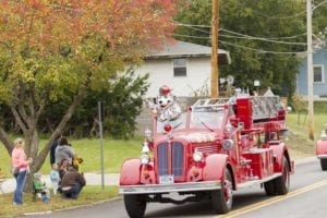 Fire Muster and Lights and Sirens Parade in the Village!