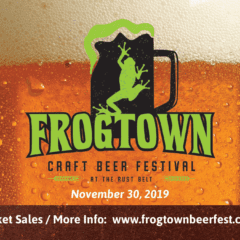 Jump on Down to the Inaugural Frog Town Craft Beer Festival!
