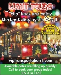 Jump on the Holly Jolly Trolley for a Holiday Light Tour!