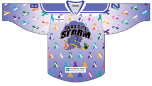 Honor Loved Ones With Quad City Storm's Paint The Ice