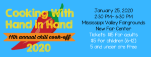Bring Your Appetite to Hand in Hand’s 11th Annual Chili Cook-Off!