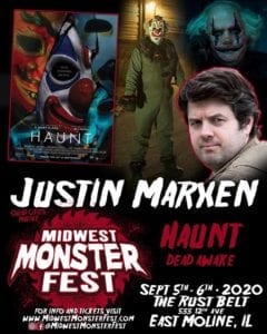 Quad-Cities' Star Of 'Haunt,' Justin Marxen, Coming To Monster Fest