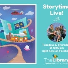 Storytime Live! with the Davenport Public Library