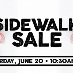 Crafted QC Holding First Sidewalk Sale Saturday