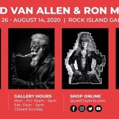 David Van Allen & Ron Meyer Artwork on Display at Quad City Arts