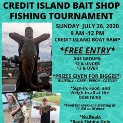 Credit Island Bait Shop Hosts Fishing Tournament