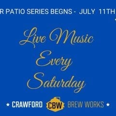 Summer Patio Series at Crawford Brew Works