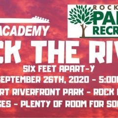 Rock the River Six Feet Apart-y