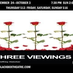 Moline's Black Box Theatre Opening 'Three Viewings' Sept. 24