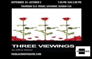 Moline's Black Box Theatre Opening 'Three Viewings' Sept. 24