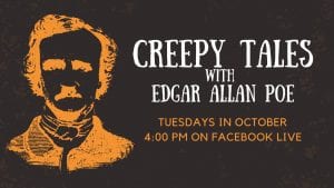 Creepy Tales with Edgar Allan Poe on Facebook