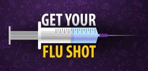 Free Flu Shot Drive-Thru/Walk-Up Clinic Offered for WIU Employees, retirees Oct. 8 (WIU-Macomb); Oct. 15 (WIU-QC)