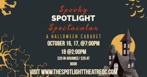 Spotlight Theater In Moline Unveiling A Halloween Cabaret!