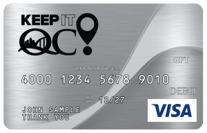Chamber Launches New Gift Card for “Keep It QC” Campaign
