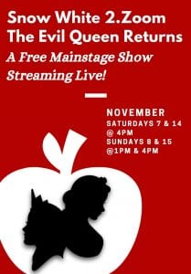 Davenport Junior Theatre Streaming 'Snow White 2.Zoom: The Evil Queen Returns!'