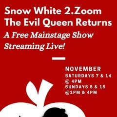 Davenport Junior Theatre Streaming 'Snow White 2.Zoom: The Evil Queen Returns!'