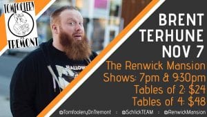 Davenport's Tomfoolery on Tremont Features Brent Terhune