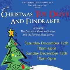 Davenport Police Association Sponsoring Christmas Toy Drive
