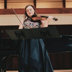WIU Violin Student Wins First Prize in International Music Competition