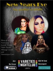 Have A Drag On New Year's Eve At Varieties Nightclub In Davenport