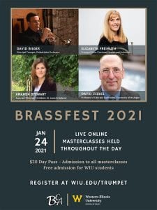 BRASSFEST 2021 Presented Virtually Jan. 24