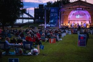 “Hamilton” Co-Star’s Davenport Concert Moved Outside to LeClaire Park