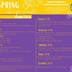 'Spring Into a Fun Semester' at WIU Continues Through March 13